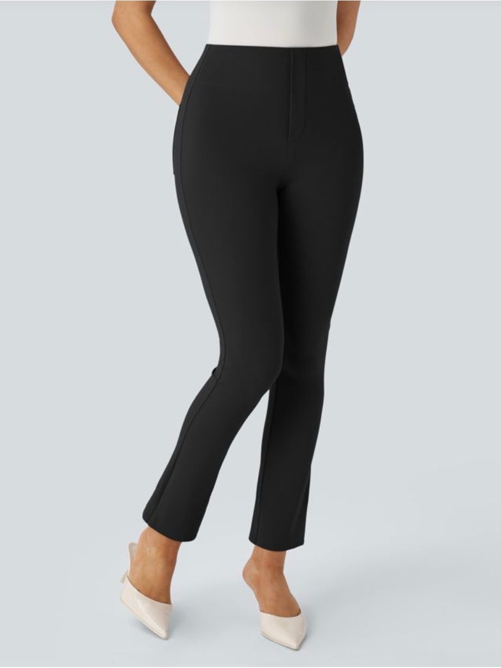 Halara Flex™ High Waisted Pocket Cropped 7/8 Work Pants size 3X